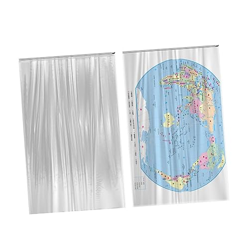 Bolsa de mapa impermeable y organizador de documentos transparente para viaje 5