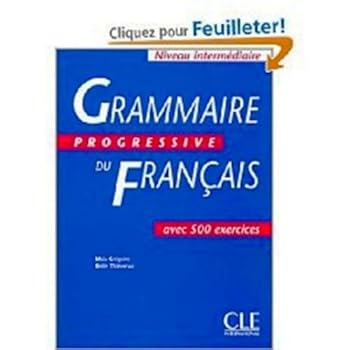 Paperback Grammaire progressive du francais (600 exercices, intermediaire) (French Edition) [French] Book