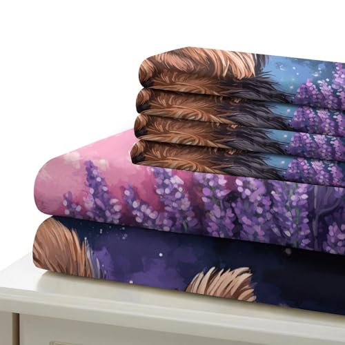 Microfibre résistante et fermeture éclair pour ce linge de lit
