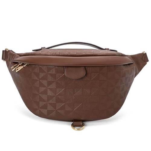 Image of Crossbody Sling Bag for Women & Men | Trendy Checkered, Fanny Pack, Waist Bag, Travel, Festival & Daily Commute