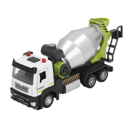 Betoneira, Modelo 1:32 de Betoneira para Veículos de Construção Com Ampla Aplicação, Multifuncional para Jardim de Infância