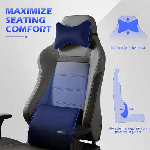 High-Back-Gaming-ChairBig-and-Tall-Gaming-Chair-with-Massage-Function-for-Adults-Ergonomic-Heavy-Duty-Office-Chair-Game-Chair High Back Gaming ChairBig and Tall Gaming Chair with Massage Function for Adults Ergonomic Heavy Duty Office Chair Game Chair