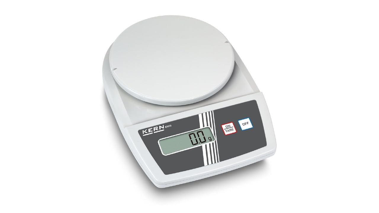 KERN Schulwaage, 100mg Auflösung, 150mm Waagschalen Durchmesser, 500g Tragfähigkeit