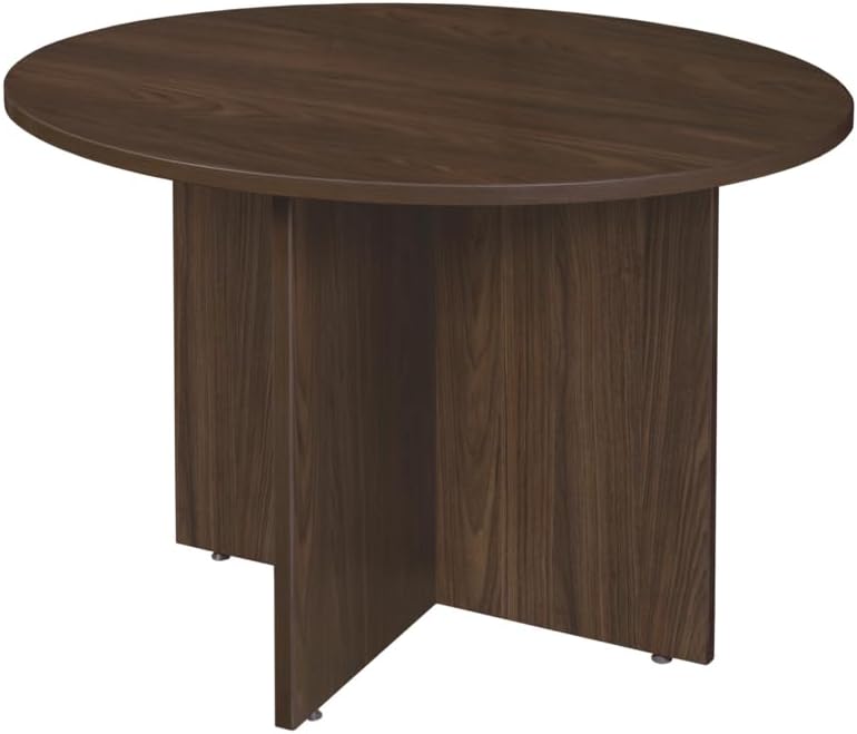 Regency Legacy 3.5 ft Round Conference Table- Neo Walnut