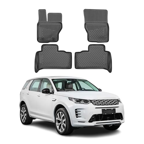 Tapis de sol Land Rover Discovery 2017-2025 protection moquette auto 7 places