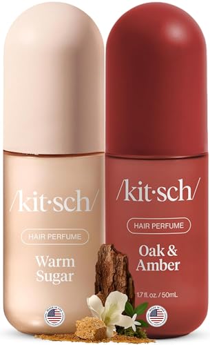 Kitsch Hair Perfume Warm Sugar and Oak & Amber