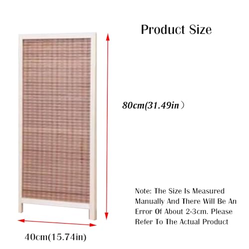 Cloison de séparation courte 3 panneaux 40x80 cm | Écran de confidentialité pliable - 2