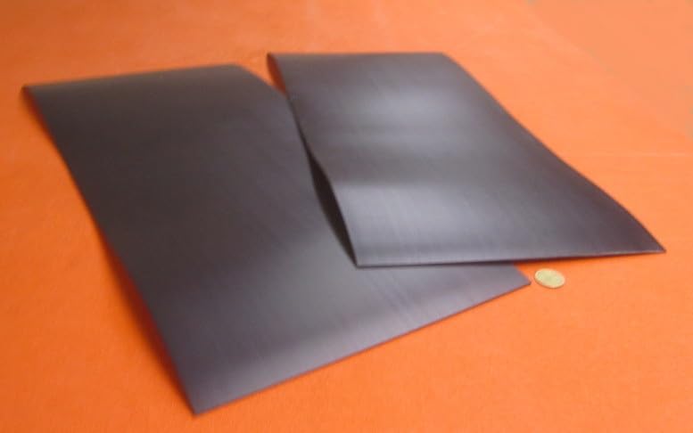 UHMW PE Black Sheet 1/16" .062" x 12" x 24" 2 Pcs