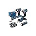 Produktbild Bosch Professional 12V System Akku Bohrschrauber GSR 12V-15+Drehschlagschrauber GDR 12V-105+Säbelsäge GSA 12V-14+Multi-Tool GOP 12V-LI+LED-Lampe GLI 12V-LI (+3x2.0Ah Akku, Ladegerät, L-BOXX)