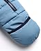 Volcom Boy Baby Snowsuit - Soft Fleece Lined Insulated Pram Infant Snowsuit with Sherpa Lined Hood - Baby Winter Clothes, Size 24M, Blue Colorblock