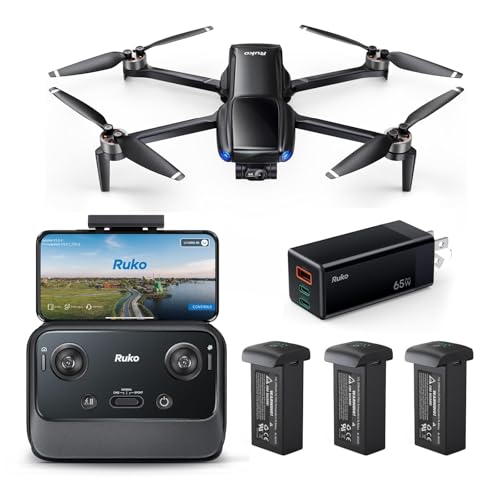 Image of Ruko U11MINI 4K, Drones with Camera for Adults 4K and Ruko PD65W USB C Charger