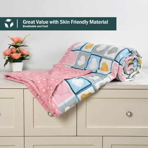 Image of Akshya 402 TC Elastic Fitted Bed Sheets Qulited fits on 72x78x10 inch - Premium Elastic Fitted Bedsheet with 2 Pillow Covers /Soft Fabric Bed Sheets /Fitted Chadar /Bed Cover