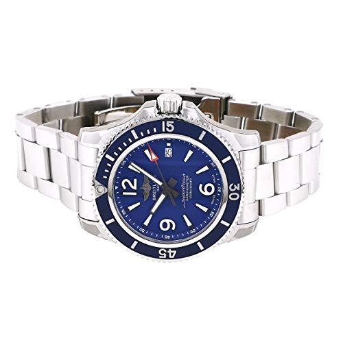 �u���C�g�����O BREITLING �X�[�p�[�I�[�V���� �I�[�g�}�`�b�N 44 A17367D81C1A1 �u���[������ �r���v �����Y (W201264) [���s�A���i]