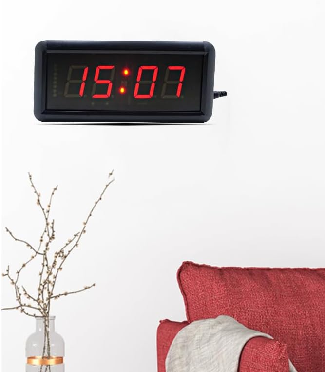 Multifuncional LED Display Timer Button Control Stop Watch com treinamento de competição Speech Timer Countdown Activity