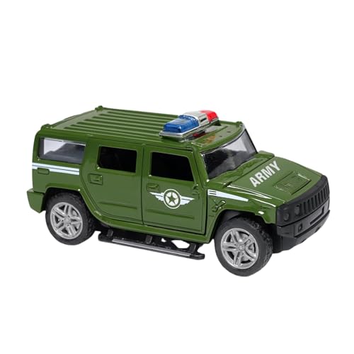 Image of Amisha Gift Gallery Diecast Army Toy Car for Kids, Pack of 4