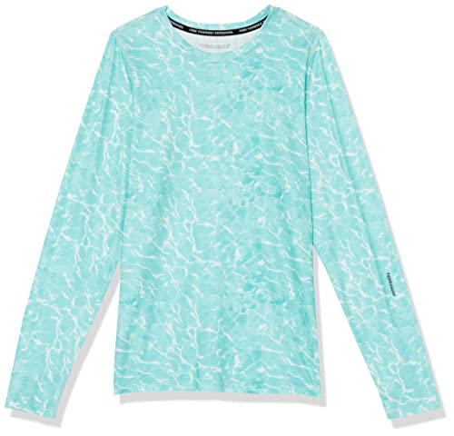 Terramar Boys' Ventilator Light Weight Breathable Long Sleeve Shirt with UPF Protection