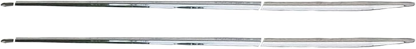 QAA is Compatible with 2011-2014 Cadillac CTS Coupe 6 Piece Stainless Body Molding Insert Trim Kit, 0.75" Width MI50254