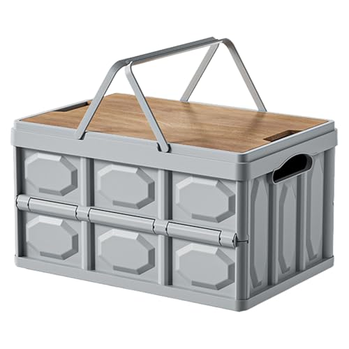 Boîte de rangement pliable organiseur empilable pour voiture maison et voyage - 7
