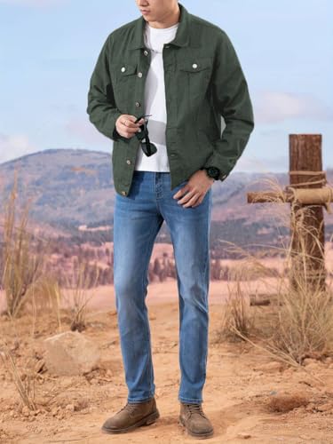 Image of TOPLOT Men's Jacket | Stylish Outerwear Design | Premium Quality | Regular Fit Structure | Comfortable Wear | Trendy Look Styling | Functional Layering | Perfect for Casual & Outdoor Wear (5266)
