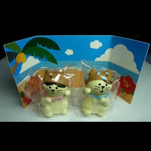 Amazon.co.jp: コンコンブル 沖縄シーサー猫 デコレ DECOLE concombre