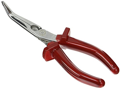 Bahco 2456 BVDE Snipe Nose Pliers with Bent Tip 45 Degree, Multi-Colour, 200 mm - Image 2