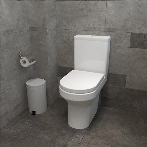Rimless WC Ceramic Toilet with Soft Close Seat