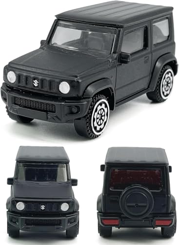 Image of Mini Style Die Cast Metal Black SUV Toy Car 1:64 Scale Collectible Off Road Adventure Vehicle Model for Kids Play Display Premium Miniature Car Gift Durable Metal Body Realistic SUV Model