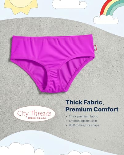 Image of City Threads Girls Bikini Bottoms Toddler Through Teen Sizes