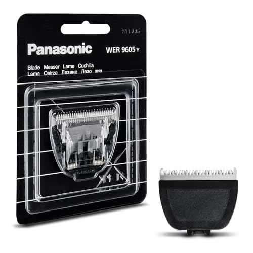 Panasonic WER9605Y136 Lame de Rechange pour ER-GB80/70/62/61/60/37/36, ER-CA70/35, ER5209, ER-GC63/53/70/50/20, ER-GS60 & ER-CTW1 Tondeuses à Barbe et Corps...