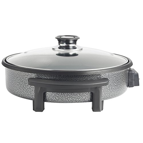 VonShef Multi Cooker 1.5L – 30cm Electric Frying Pan with Lid & Adjustable Temperature Control, Easy Clean, Non Stick Aluminium with Cool Touch Handles & Detachable Power Cable for Serving – 1500W - Image 8