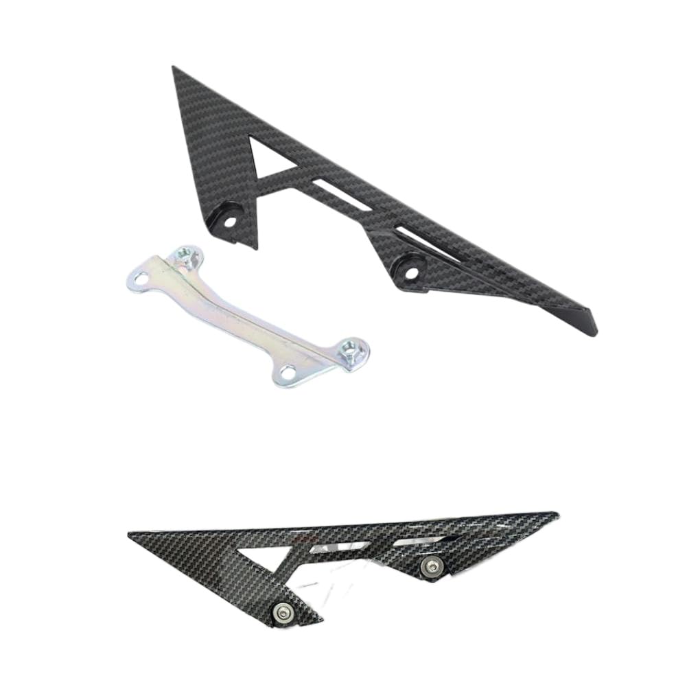 Copricatena per paracatena moto MX3 MX4 MX5 con struttura in fibra di carbonio