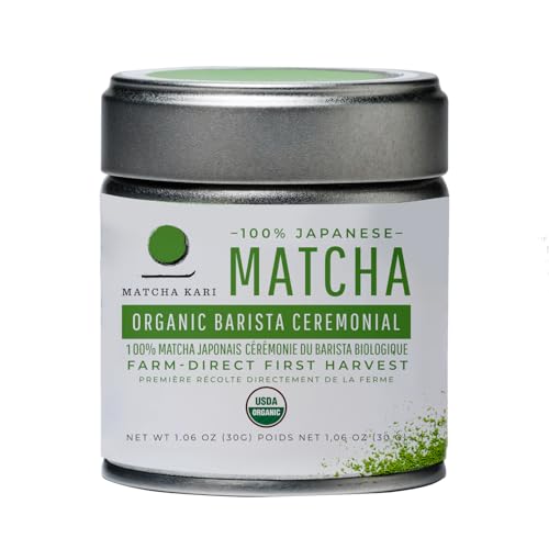 Dr. Weil Matcha Kari - Organic Matcha Green Tea Powder - 30 grams - Japanese Barista Grade