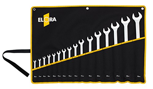Elora 205501201005 Combination spanner set Form B 6-22mm in bag (12 Piece)