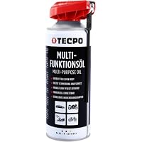 TECPO Multifunktionsöl 10x 400ml Multifunktionsspray Schmiermittel Sprühöl Rostlöser Kriechöl mit klappbarem Sprührohr schmiert, schützt, reinigt, fettet mit Verschleiß- und Korrosionsschutz – Ansicht 2