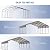Sgentle 20x20 FT Heavy Duty Metal Carport for 2 Cars, All-Weather Galvanized Steel Car Shelter, Outdoor Carport Garage Metal, Wind & Snow Rated Shelter for Pickup, Trucks, Boats, Tractors and RV