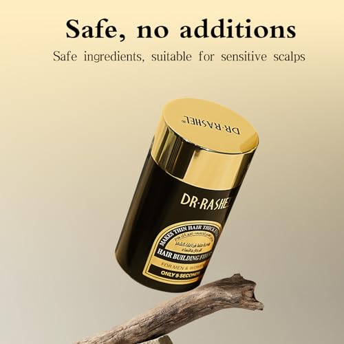 Bastão de pó para linha do cabelo, retoque de raiz e bastão de pó de sombra de cabelo, enchimento im