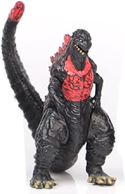 De-Lite Action Figures PVC Anime Movable Collectible Model Statue Toys (Small Mini Shin God Monster Zilla, Black, Mini Small Size - 7cm)