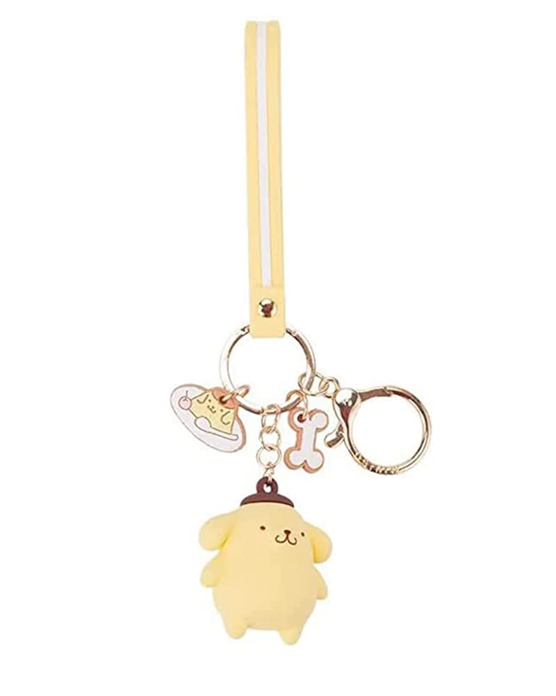 Mtoye Cute Kawaii Accessories Anime Keychain Adorable Keychain Keyring Key Purse Handbag Car Charms