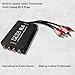 BOVZOR Pro 4-Channel RCA Noise Filter Hum Eliminator Ground Loop Isolator - Replacement for Pro X4 4Ch Isolator, OEM Audio Noise Canceller for Car Stereo Home Theater HiFi System