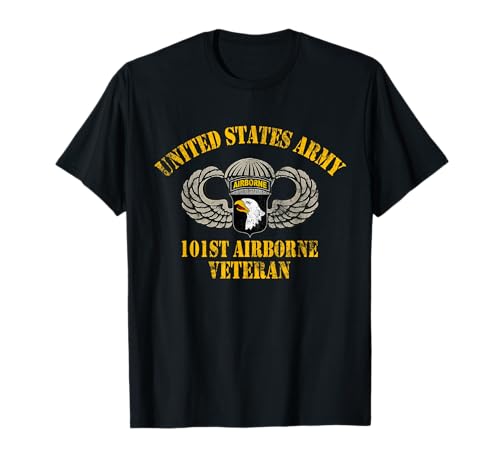 U.S Army 101st Airborne Division Veteran Gift Dad Grandpa T-Shirt