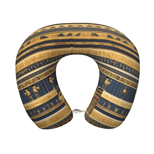 Almohada de viaje de espuma viscoelástica U 30x25 cm