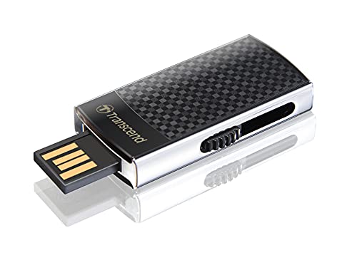 Image of Transcend JetFlash 560 32GB USB 2.0 Flash Drive, 5-Year Limited Warranty, Black (TS32GJF560)