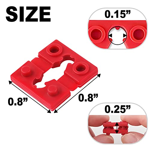 Outlet Spacers for Electrical Box, RonJea 48 PCS Switch and Receptacle Spacers for Loose Outlet Plug Fix, Electrical Extender Outlet Shims Light Switch Spacer