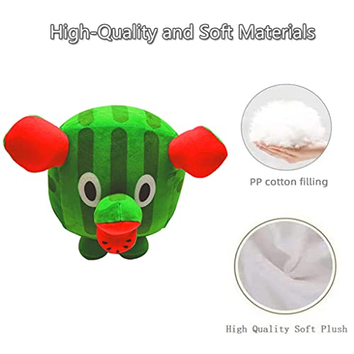 Balloon Cat Plush,8.6''Pet Simulator x Plush Balloon Cat,Pet Simulator x Hippomelon Plush (green)