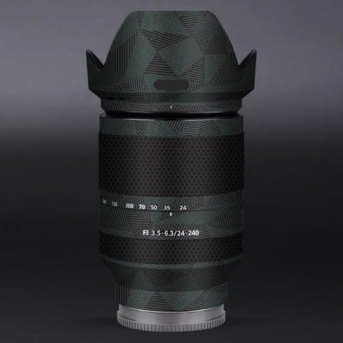 Film protection Sony FE 24-240 mm haut de gamme vert triangle