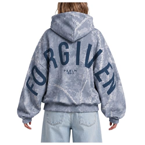 Camo Hoodie for Men Women Forgiven Sweatshirt Edgy Pullover - image 1