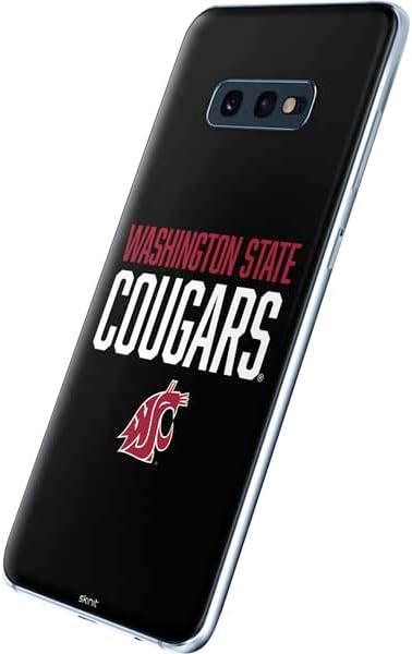 Skinit Decal Phone Skin Compatible with Samsung Galaxy S10e - Officially Licensed College Cougars Washington State Design