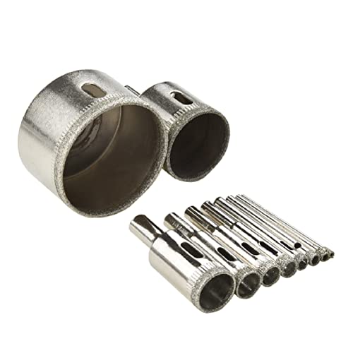 Brocas de diamante para vidrio y cerámica 10 piezas miniatura 4