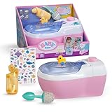 Baby Born Toilette - Puppentoilette mit Spülgeräuschen, Toiletten-Song & Zubehör - Hochwertiges Puppenzubehör - Für Puppen der Größe 36 cm & 43 cm