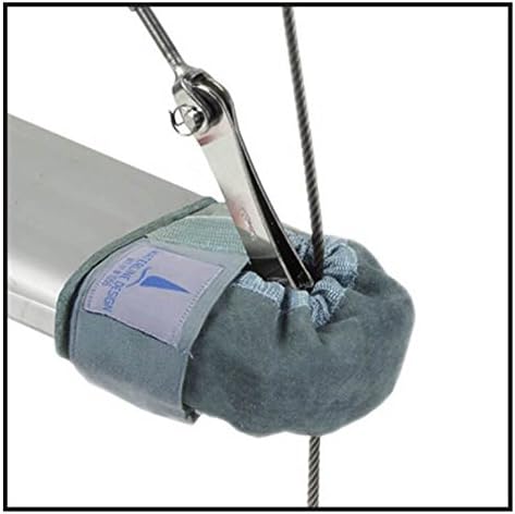 Waterline Design Spreader Boot for Sailboat in Leather (Large)
